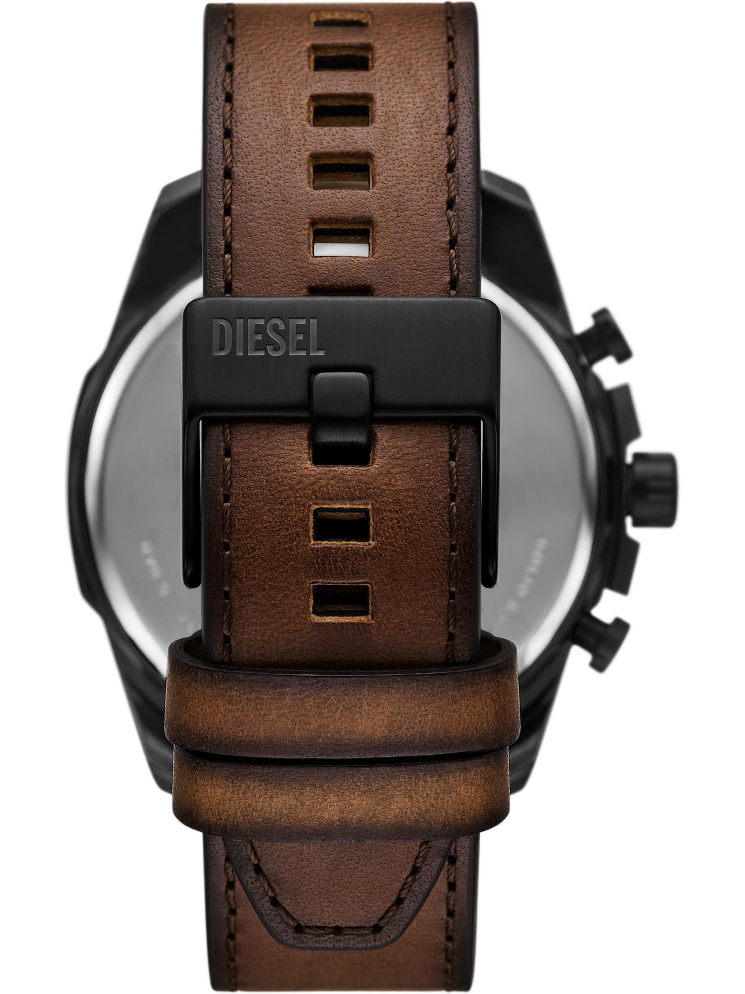 DIESEL Analoguhr in Braun