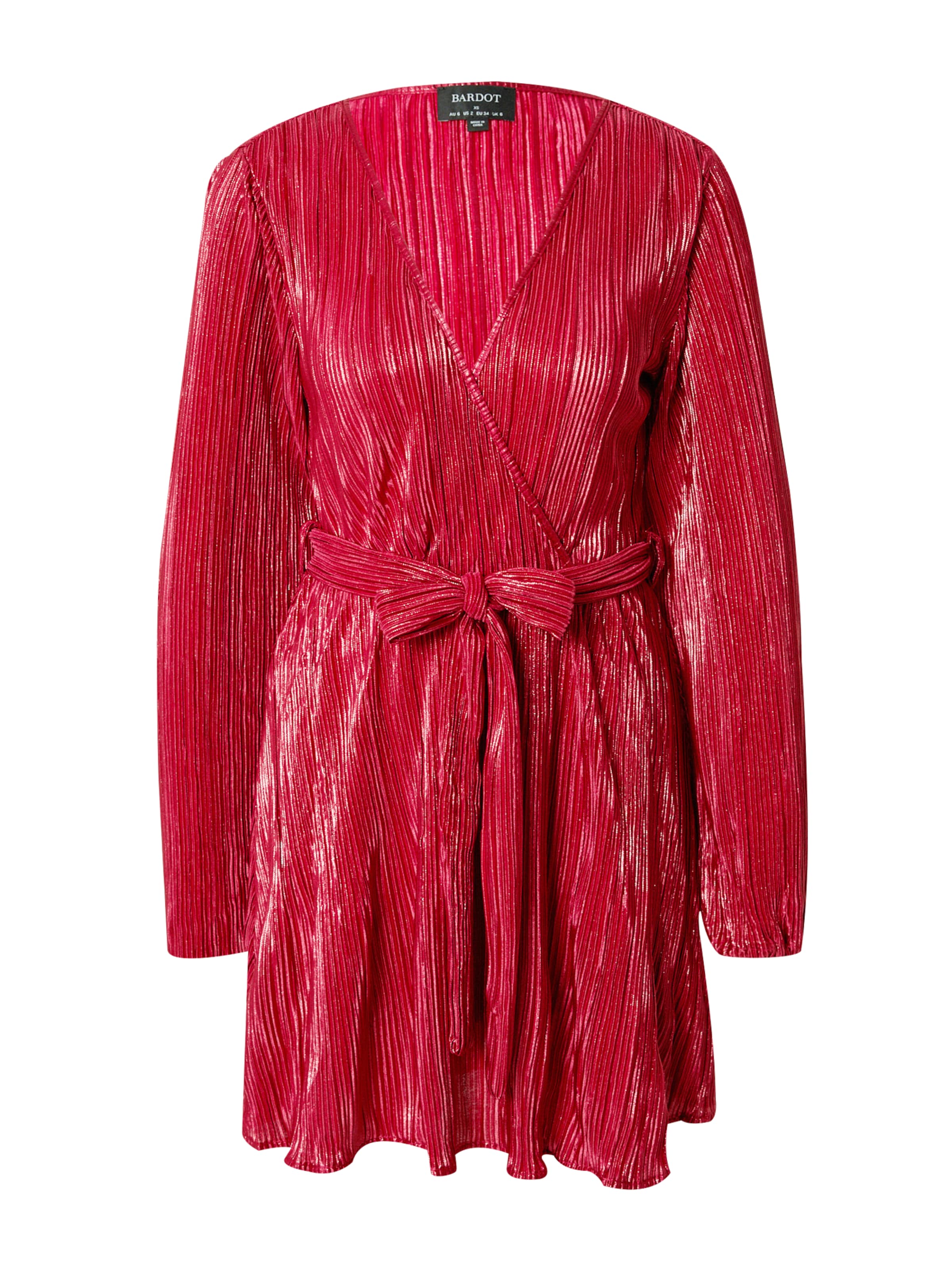 Bardot Dress 'BELLISSA' in Red: front