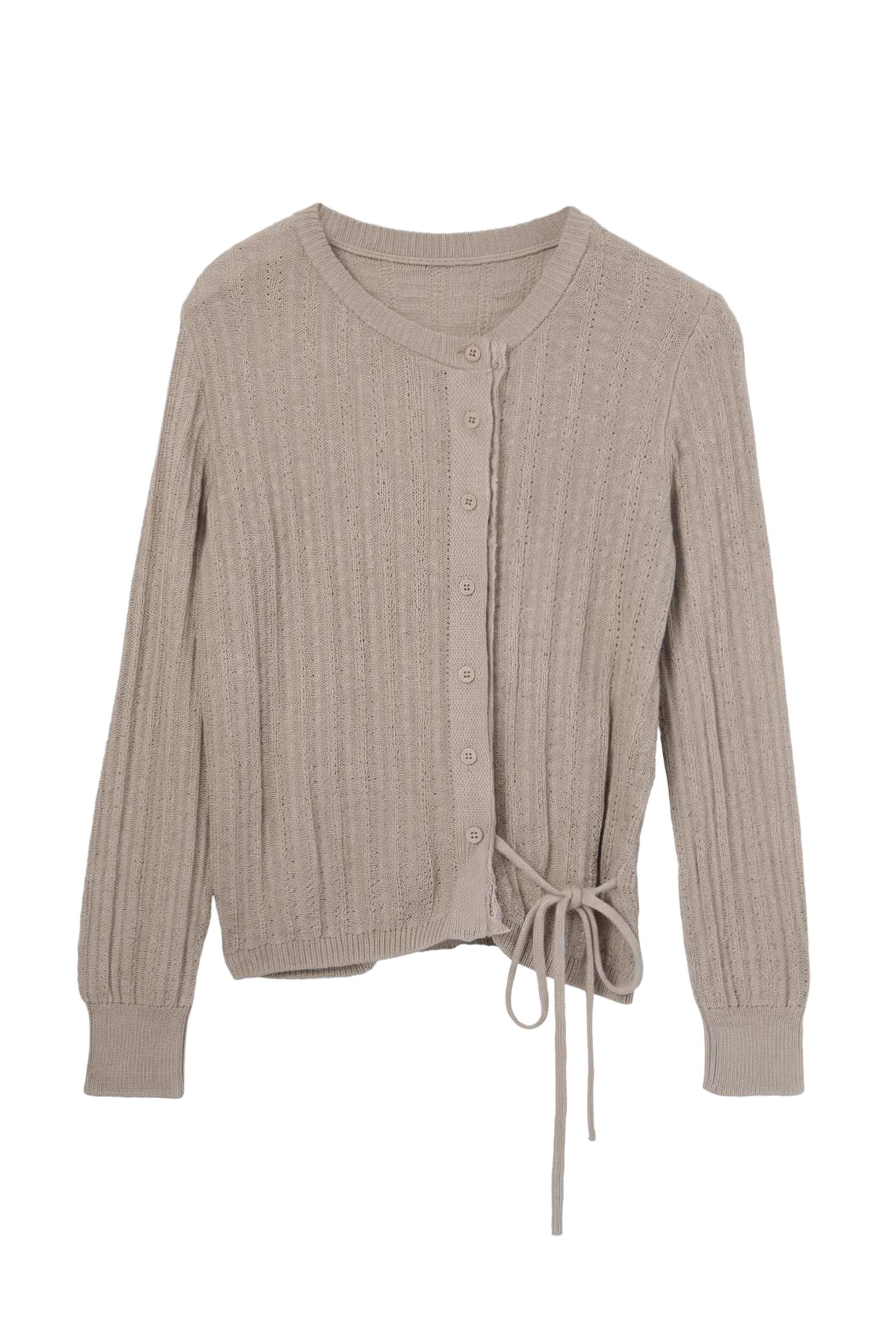 Cardigan Trendyol en gris : devant