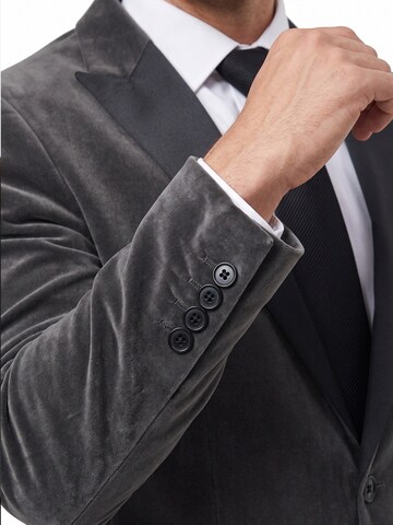 ALLTHEMEN Regular fit Suit Jacket 'Lichtung' in Grey