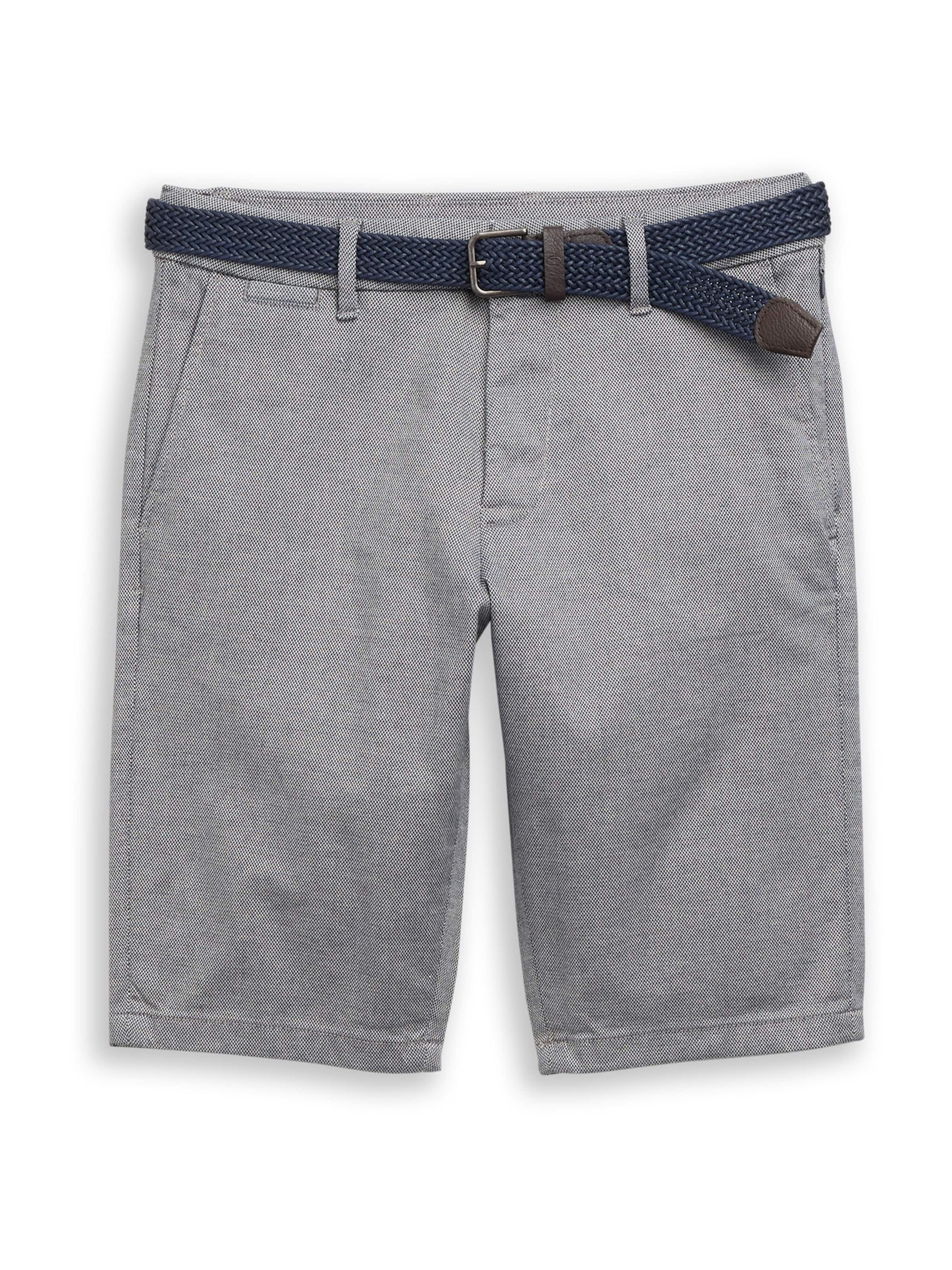 TOM TAILOR Slimfit Chino nadrág - fehér: elől