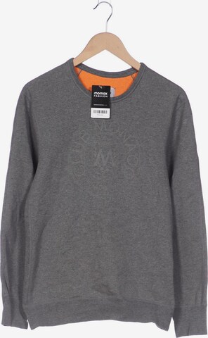 Club Monaco Sweatshirt & Zip-Up Hoodie in S in Grey: front