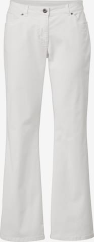 Dollywood Boot cut Jeans in White: front