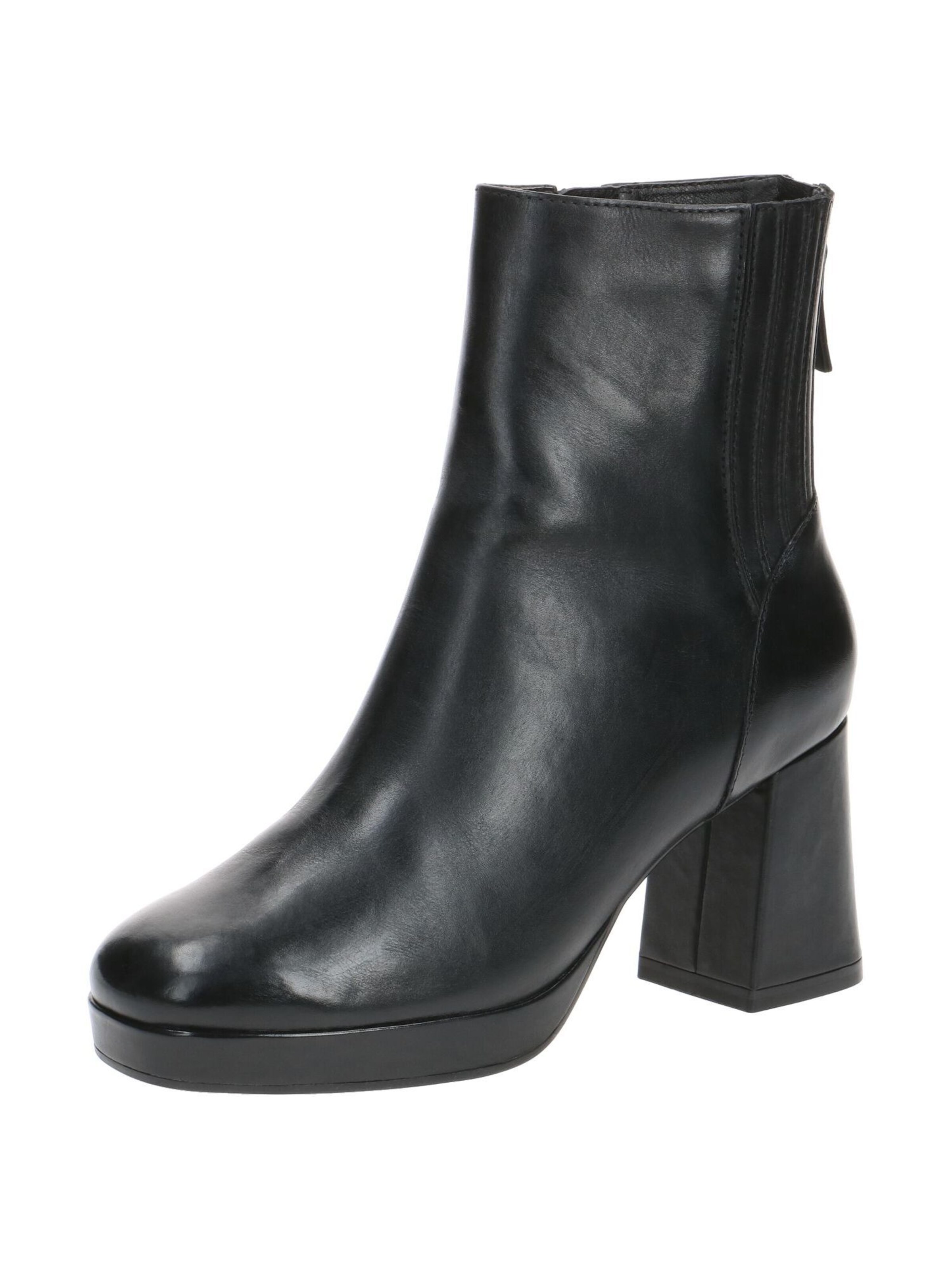 CAPRICE Stiefelette in Schwarz: Vorderseite