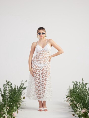 Robe HOLLY LOLLY en blanc