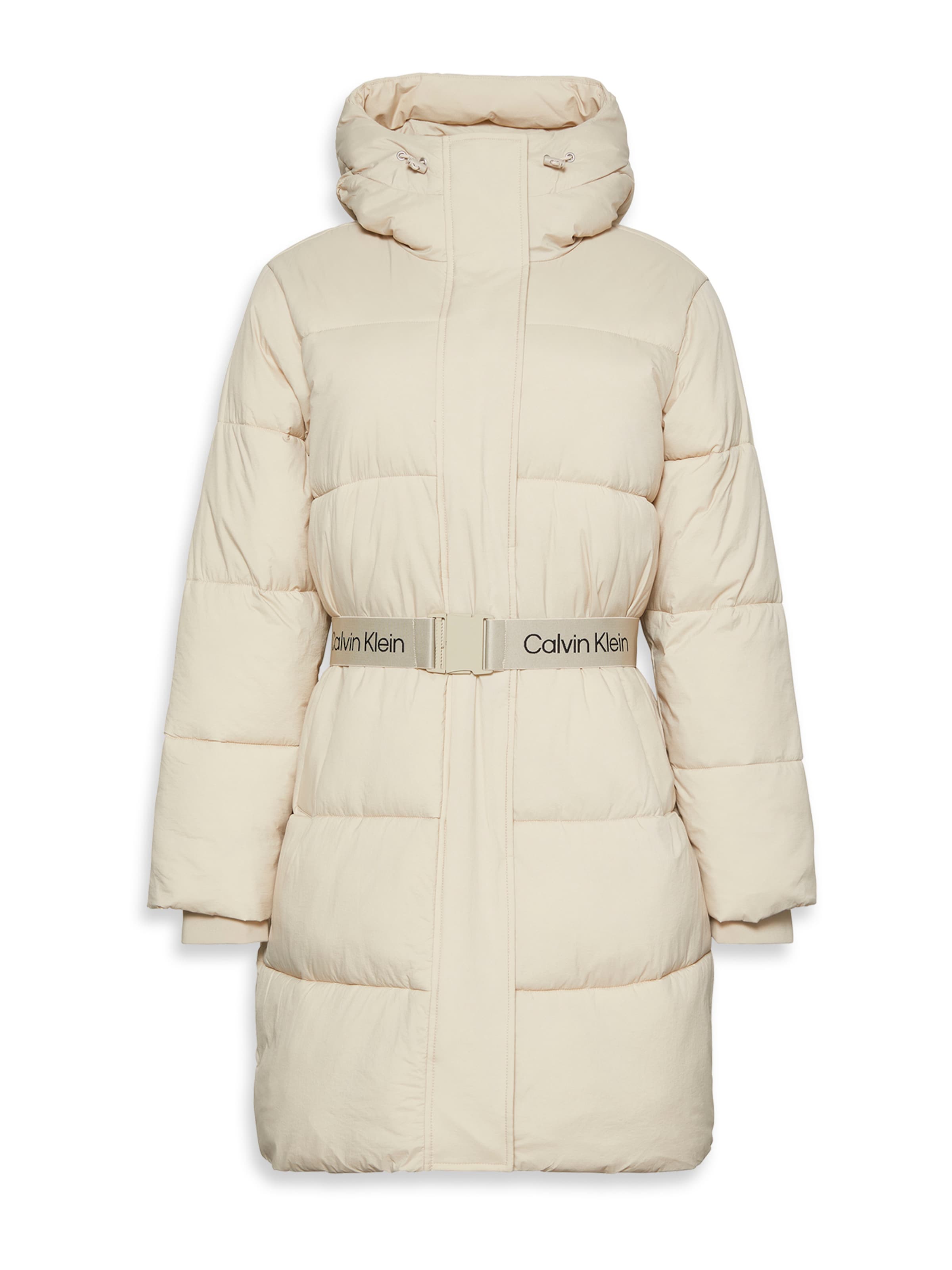 Calvin Klein Jeans Regular Winter coat in Beige: front
