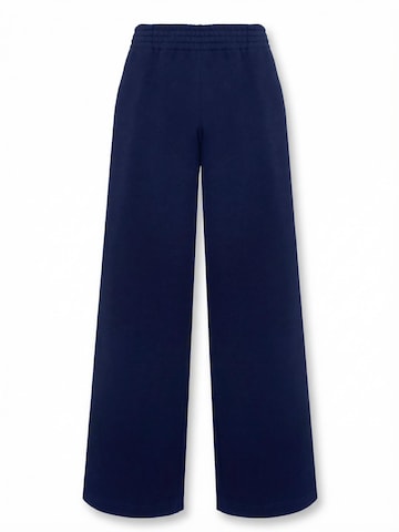 Cat e Lolette Regular Hose 'Palazzo'‌‌‌‌ in Blau: Vorderseite
