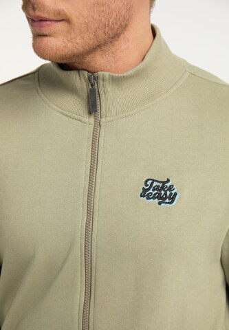 MO Zip-Up Hoodie in Green