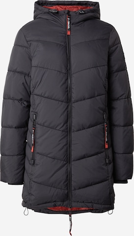 SublevelPrijelazna jakna - crna boja: prednji dio