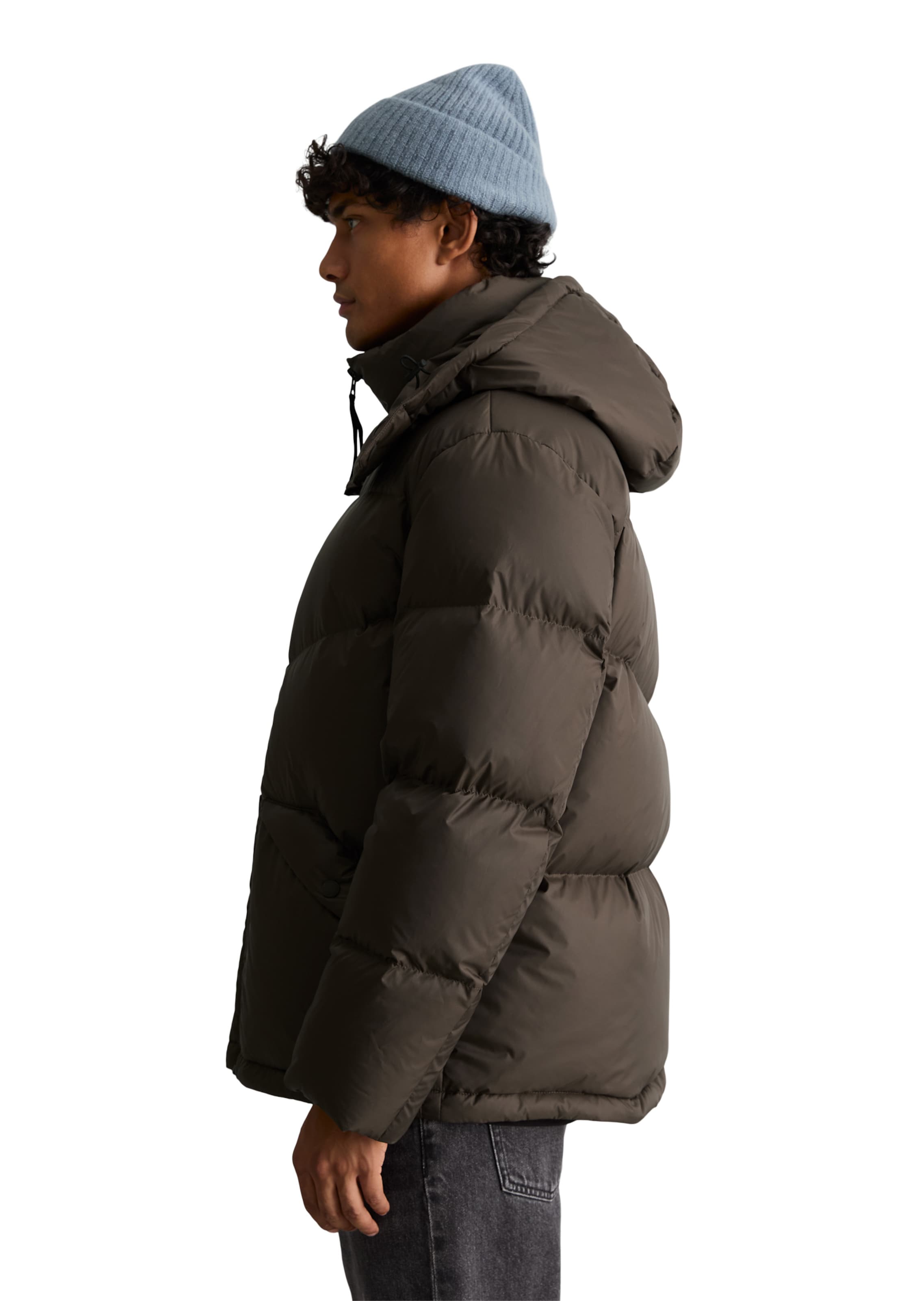 Marc O'Polo DENIM Winter jacket in Brown: side