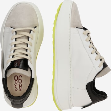 A.S.98 حذاء رياضي بلا رقبة 'Hifi' بلون أبيض