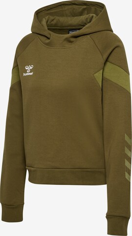 Hummel Athletic Sweatshirt 'TRAVEL' in Green