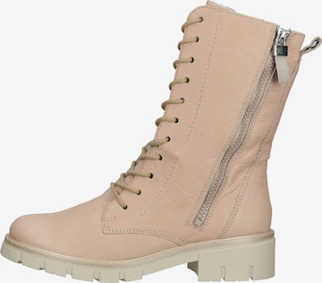 ARA Lace-Up Boots in Beige