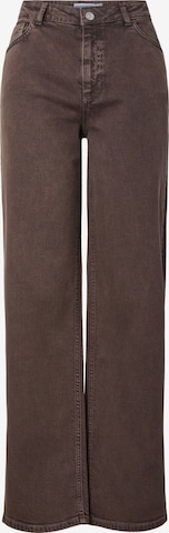 PIECES - regular Vaquero 'PCSilke' en marrón: frente