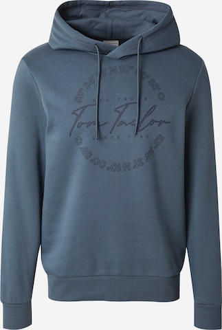 TOM TAILOR Sweatshirt in Blue: front