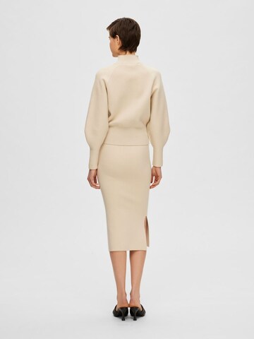 SELECTED FEMME Pullover 'Merle Fyria' in Beige