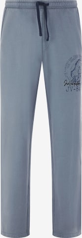 Jan Vanderstorm Loose fit Pants 'Hjafred' in Blue: front