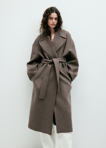 MANGO Between-seasons coat 'TRAVIATA' in Brown: front