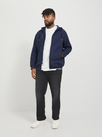 Jack & Jones Plus Regular Jeans 'MIKE' in Zwart