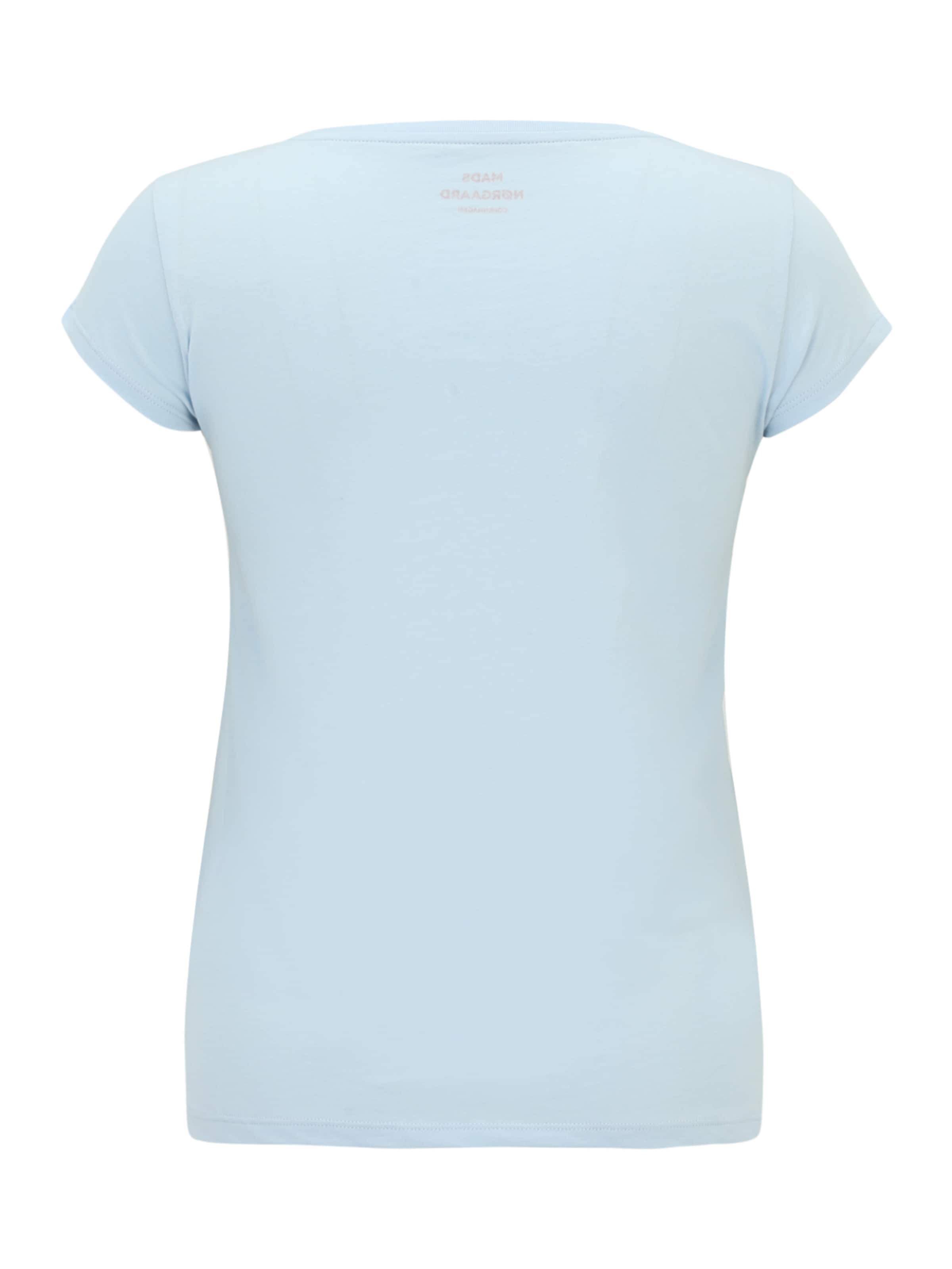 MADS NORGAARD COPENHAGEN Tričko 'Teasy' - Modrá