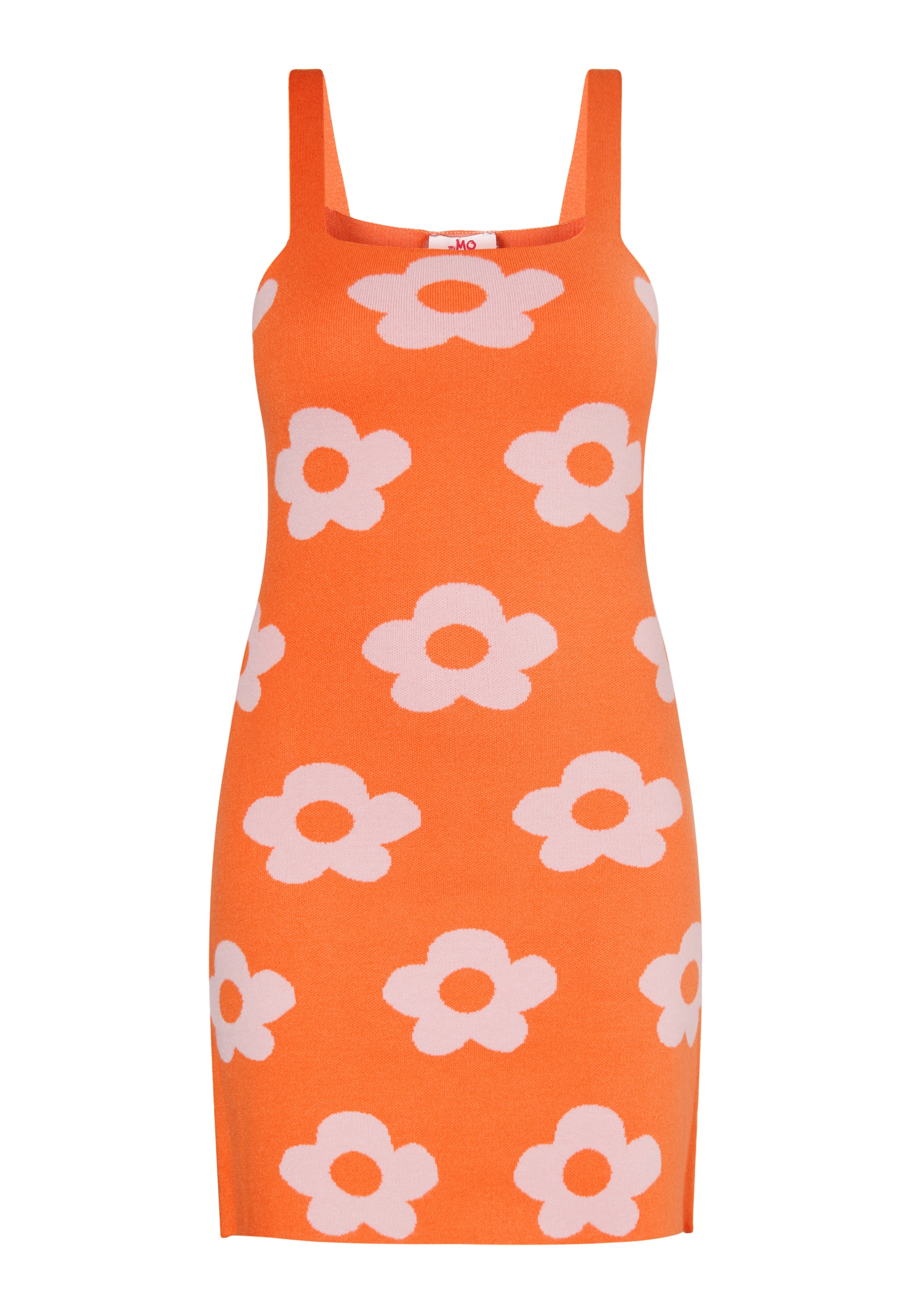 MYMO Sommerkjole i orange / lyserød, Produktvisning