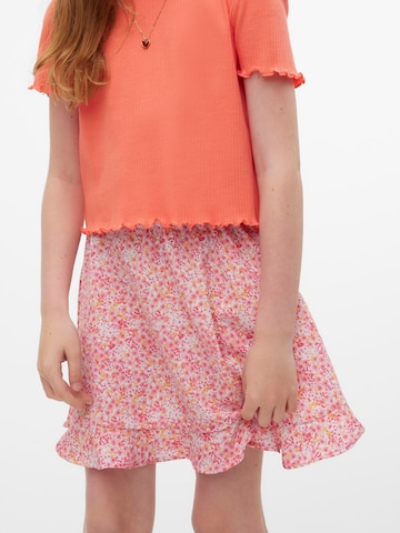 Vero Moda Girl Rok 'VMBlanca' in Rood