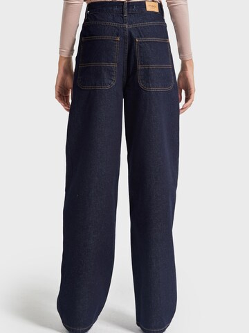 IT'S BASIC Loosefit Jeans 'Skater Mid Rise Jeans' in Blauw