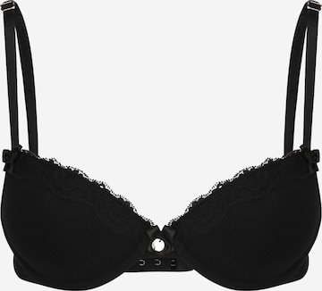 Invisible Soutien-gorge 'TATIANA' Boux Avenue en noir : devant