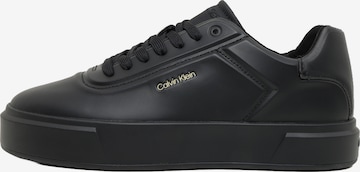 Calvin Klein Nizke superge | črna barva: sprednja stran