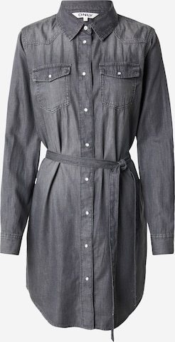 Robe-chemise 'ONLAlexa' ONLY en gris : devant