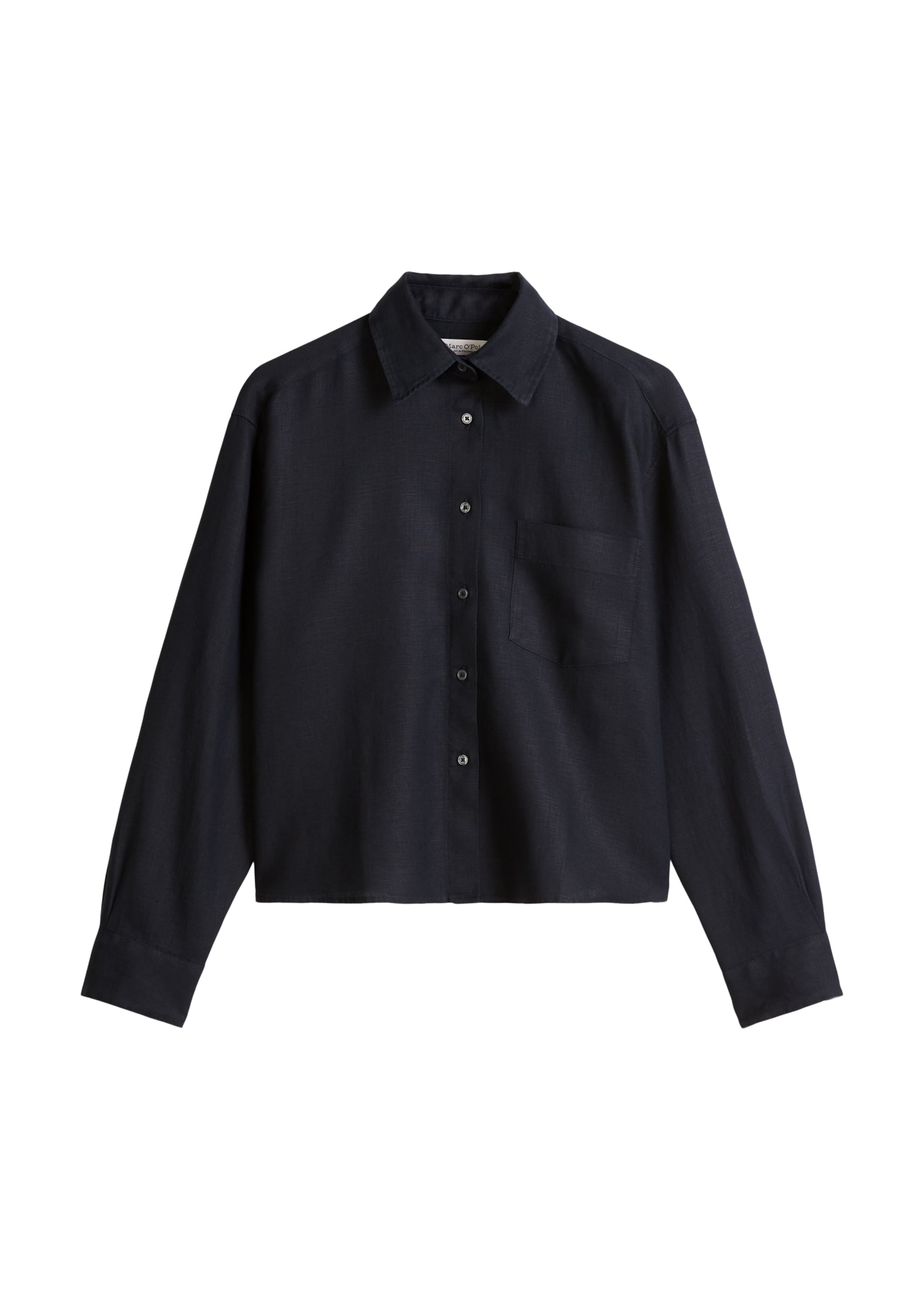 Marc O'Polo Bluse in Blau: Vorderseite