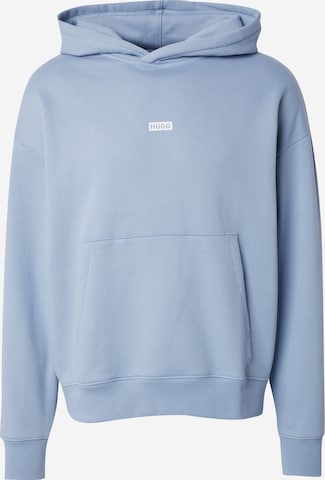 Sweat-shirt 'Nazardo' HUGO en bleu : devant