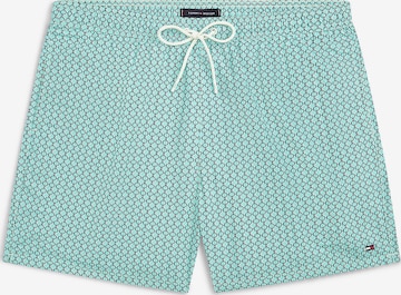 Shorts de bain Tommy Hilfiger Underwear en vert : devant