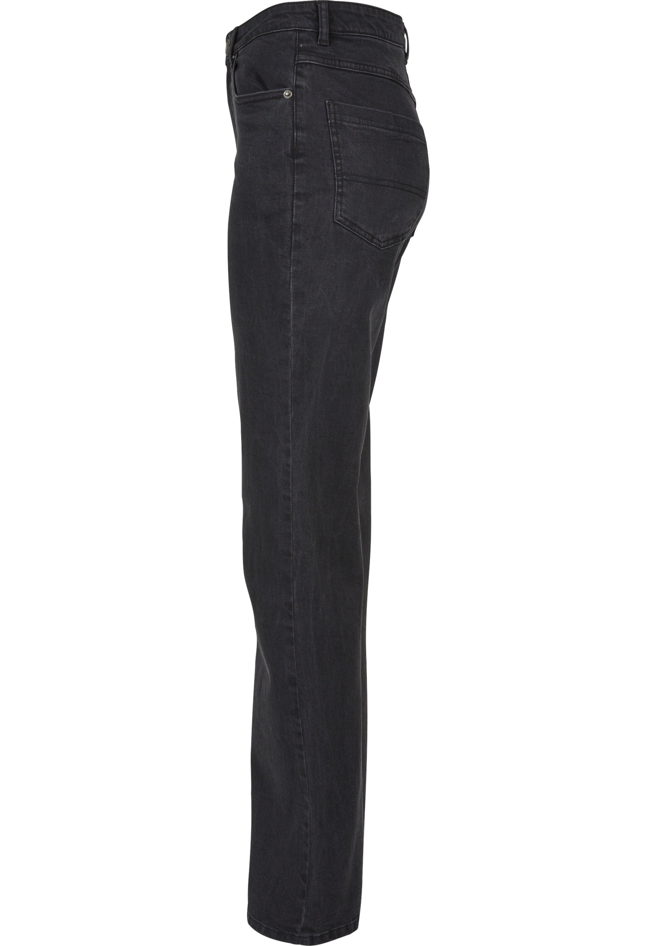 Urban Classics Regular Jeans in Schwarz