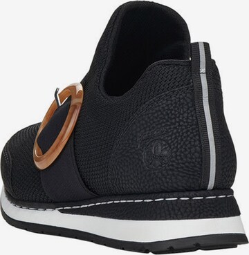 Rieker Slip-Ons in Black