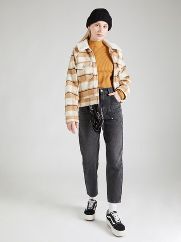 LEVI'S ® Between-season jacket 'Shrunken 90's Flannel Jacket' in Beige