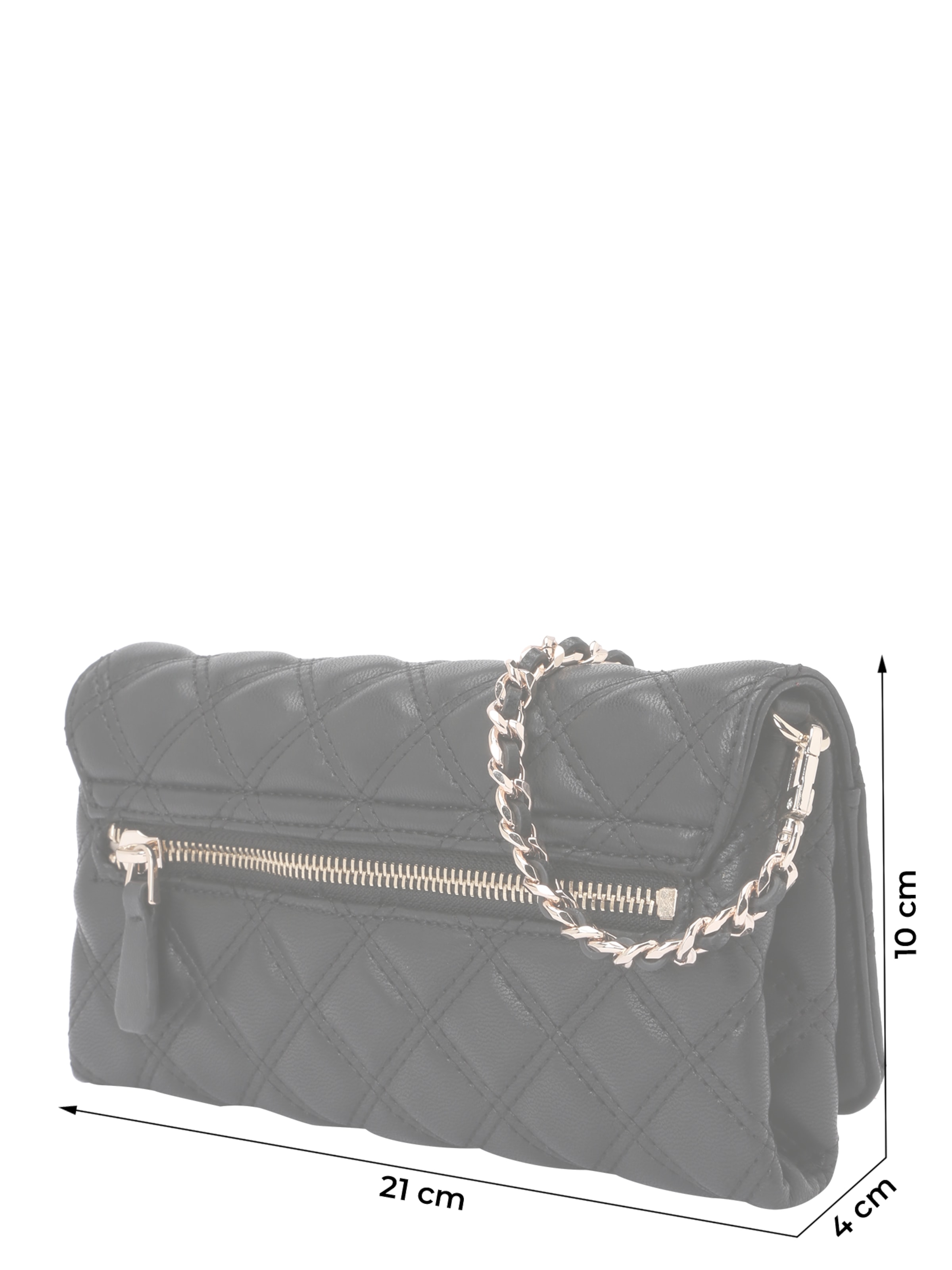 GUESS Crossbody bag 'GIULLY II XBODY FLAP ORGANIZER' in Black