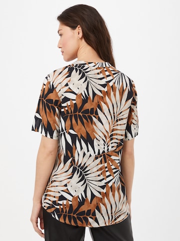 Cartoon Blouse in Zwart