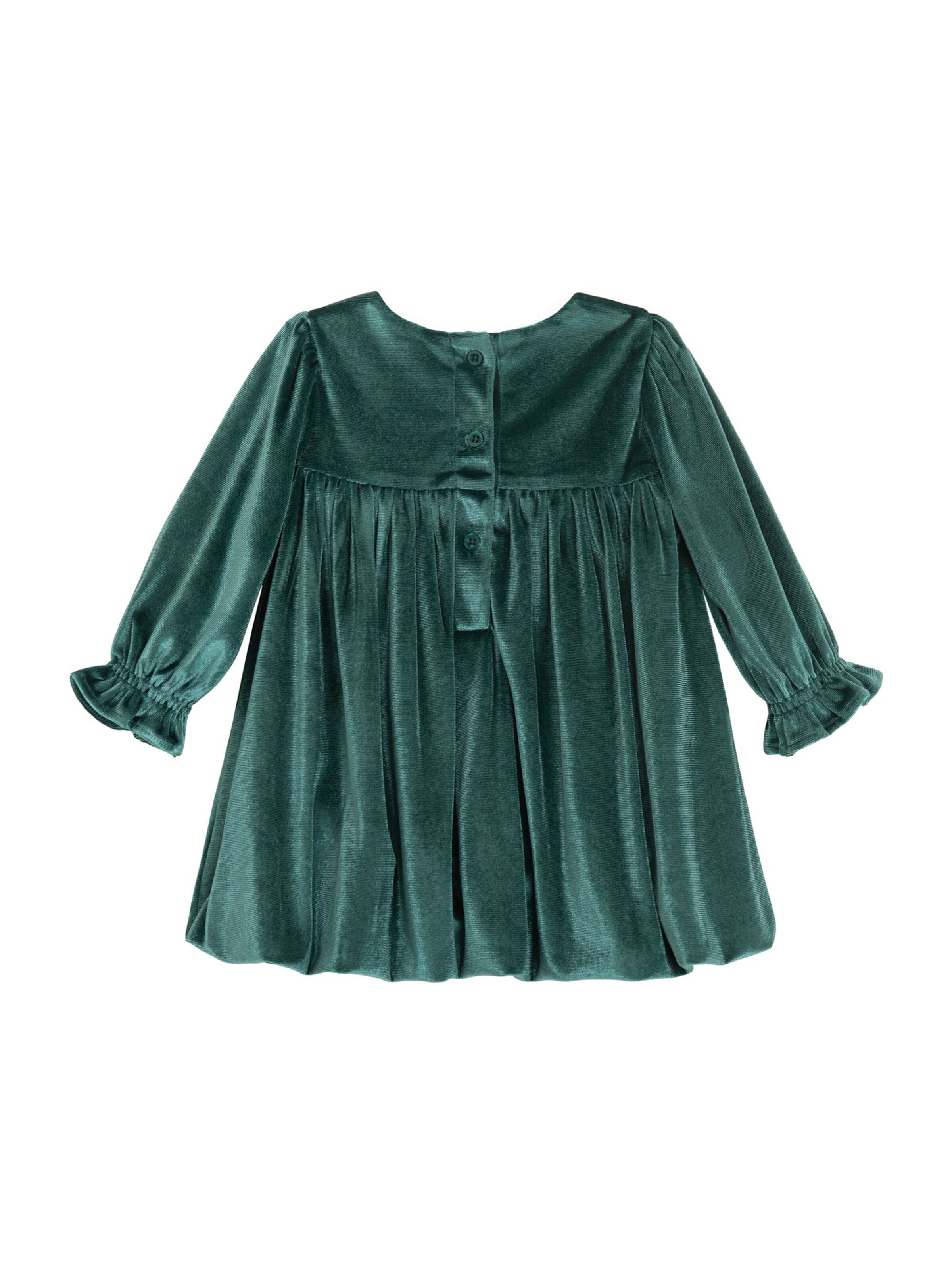 Cool Club - Vestido en verde: atrás