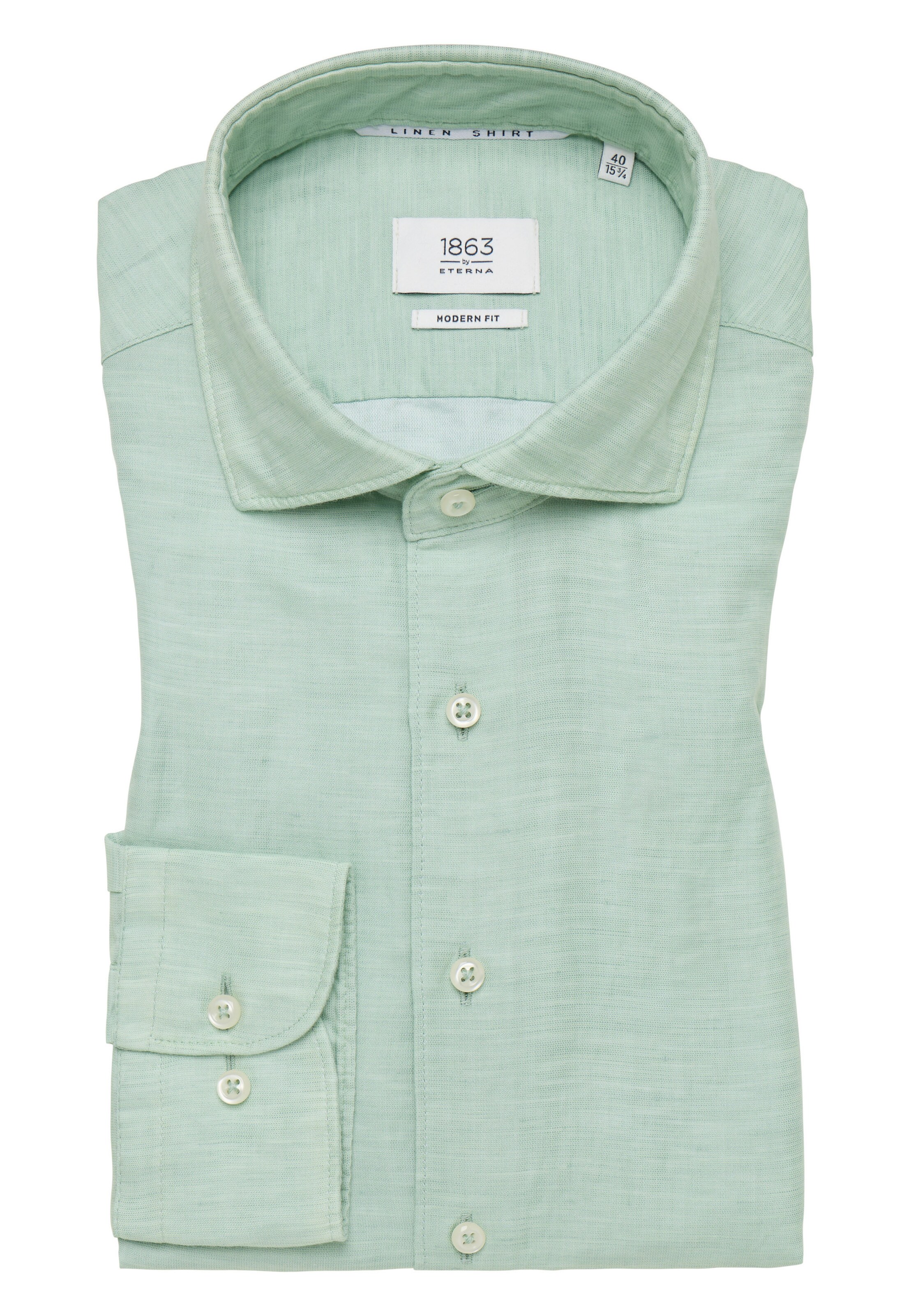 ETERNA Regular Fit Businesshemd in Grün