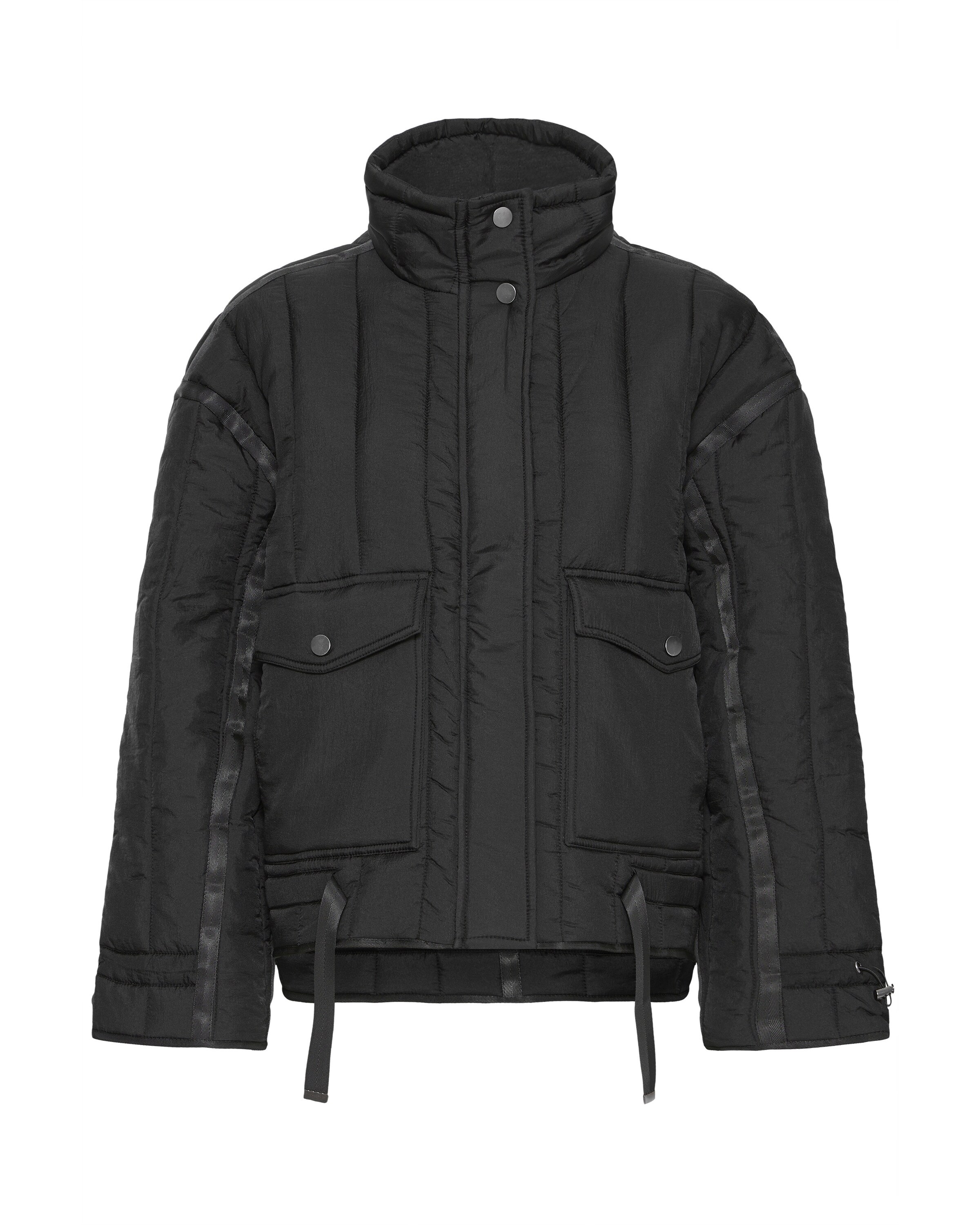 Fransa Between-Season Jacket in Black: front