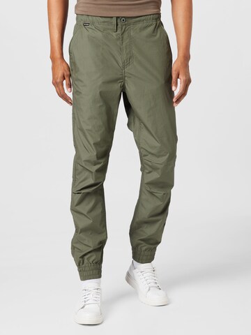 G-Star RAW Tapered Pants in Green: front