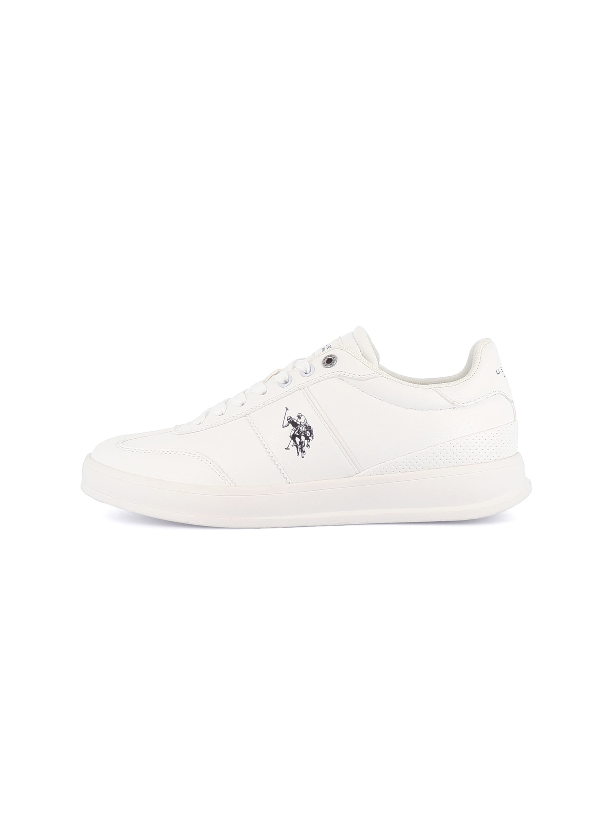 Baskets basses 'Campy' US POLO ASSN. en blanc : devant