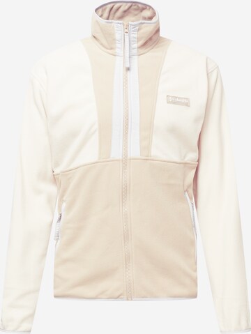 Veste en polaire fonctionnelle 'Back Bowl' COLUMBIA en beige : devant