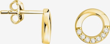 Sofia Milani Ohrringe 'Circle' in Gold: Vorderseite