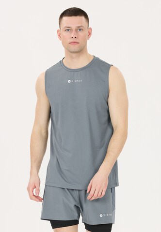 Virtus Functioneel shirt 'Roger V2' in Grijs: voorkant