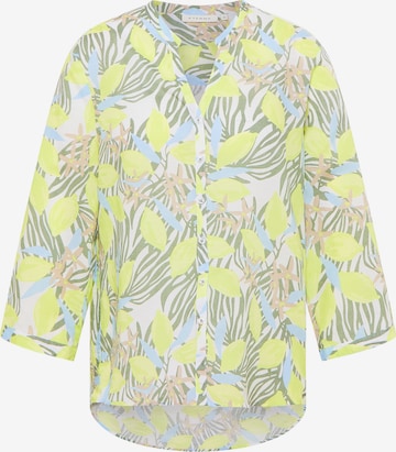 ETERNA Blouse in Groen: voorkant