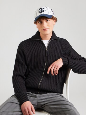 Jack & Jones Premium Kardigan 'JPRBLUSPENCER' – černá: přední strana