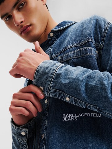 KARL LAGERFELD JEANS Regular fit Skjorta i blå