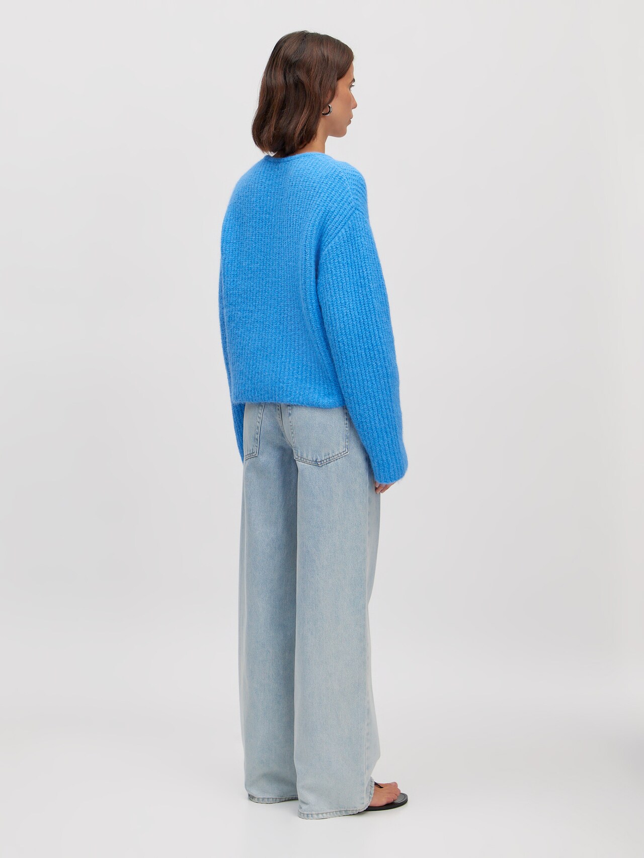 EDITED Produkte Strickjacke 'Iliana' blau